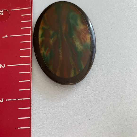 Vintage Belt Buckle with possible End of Day Bakelite - Picture 4 of 7